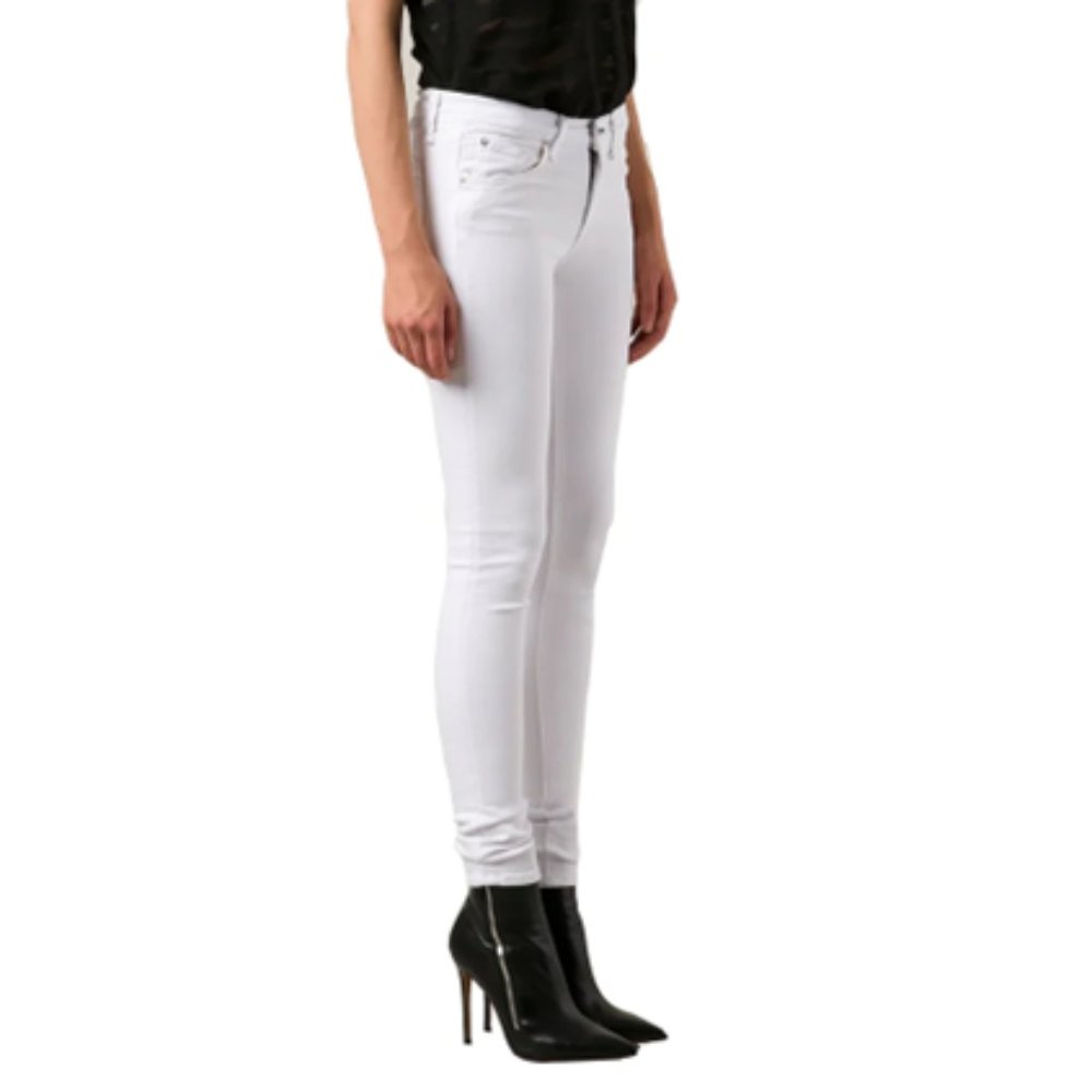 Rag & Bone Bright White Skinny Jeans